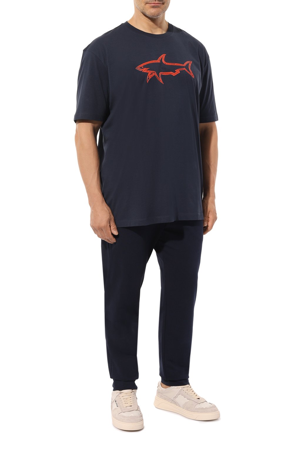 Хлопковая футболка PAUL&SHARK, арт. 12311633/3XL-6XL, фото 2