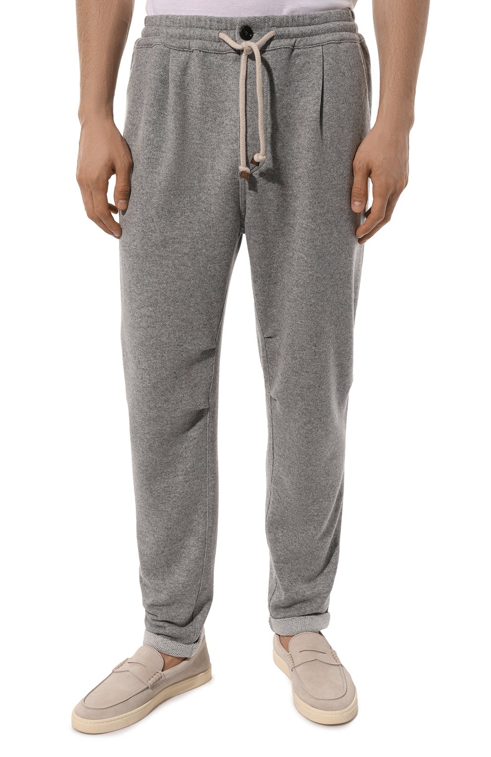 Кашемировые брюки BRUNELLO CUCINELLI, арт. MTU063353G, фото 3