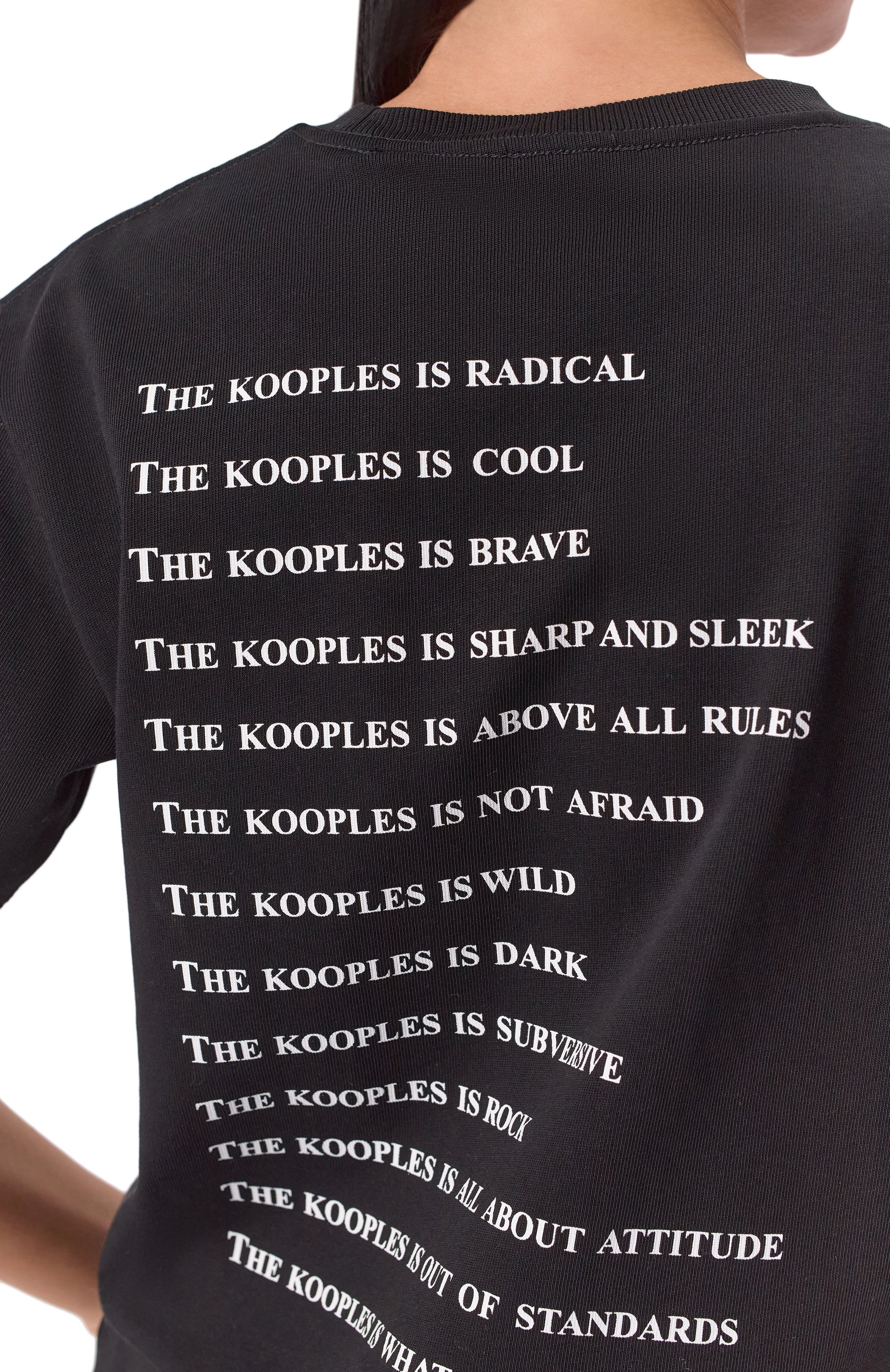 Хлопковая футболка THE KOOPLES, арт. FTSC31032K, фото 5