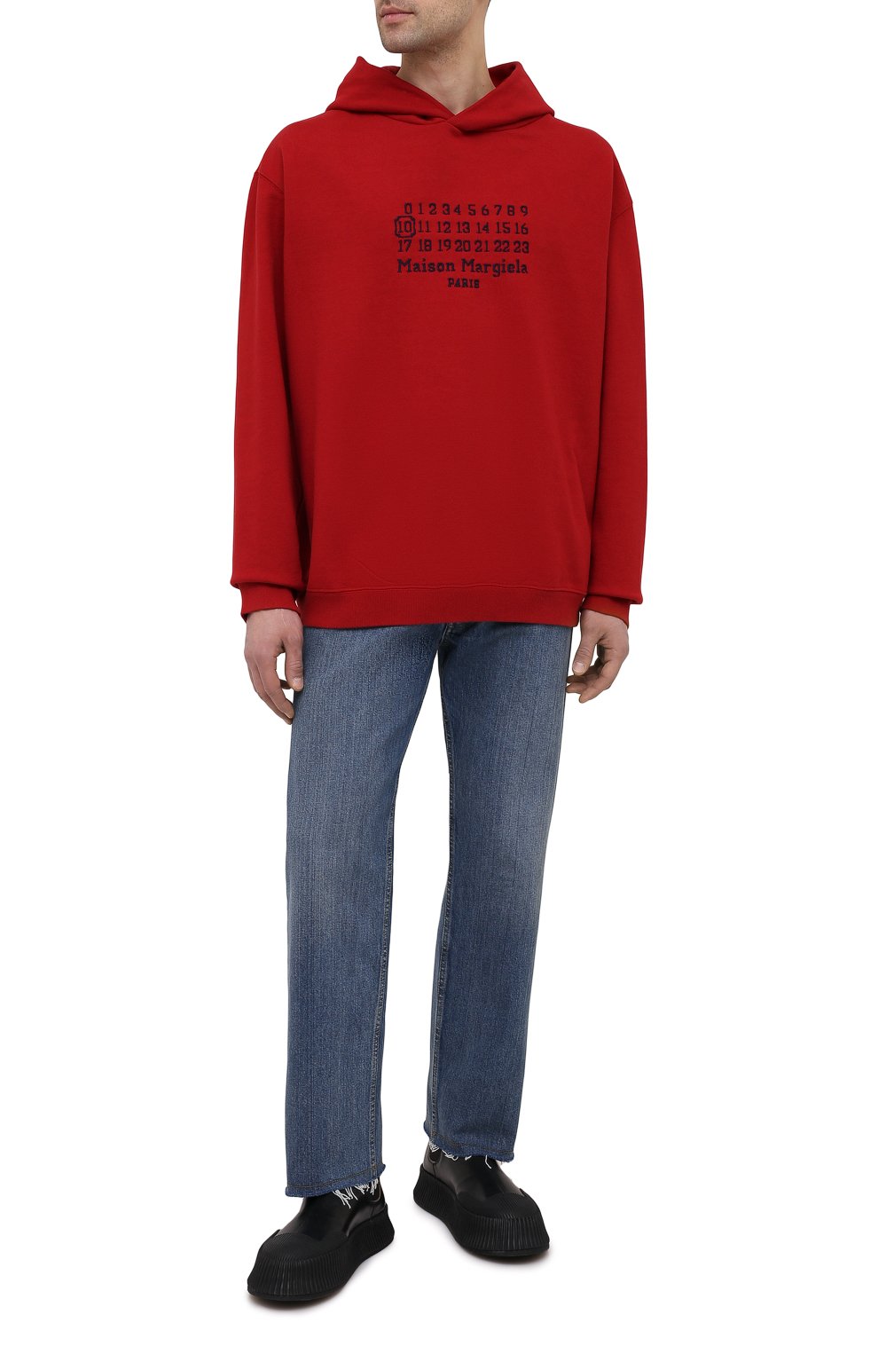 Хлопковое худи MAISON MARGIELA, арт. S50GU0163/S25503, фото 2