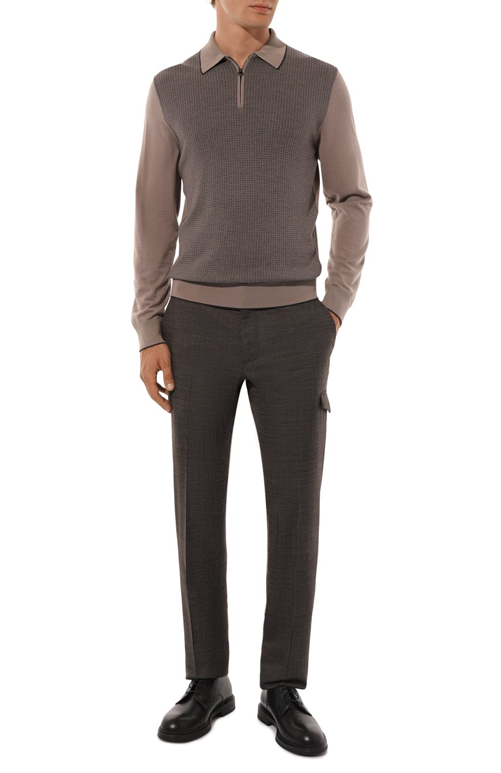 Шерстяные брюки-карго STEFANO RICCI, арт. M1T4300050/T052HA, фото 2