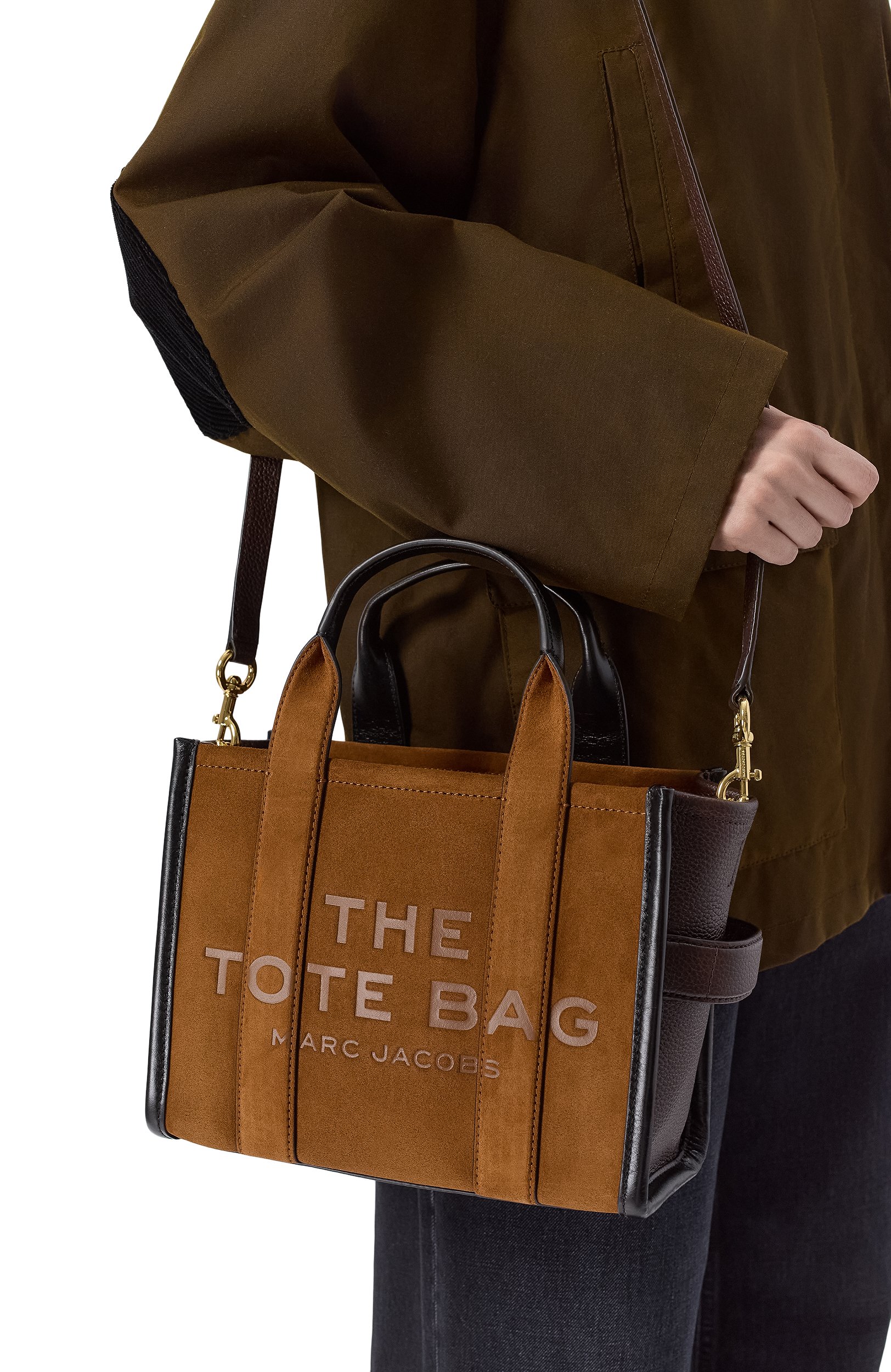 Сумка the tote bag small MARC JACOBS (THE) коричневого цвета по цене 62100 руб., арт. 2F5HTT030H01, фото 2 Сумка the tote bag small MARC JACOBS (THE), арт. 2F5HTT030H01, фото 2