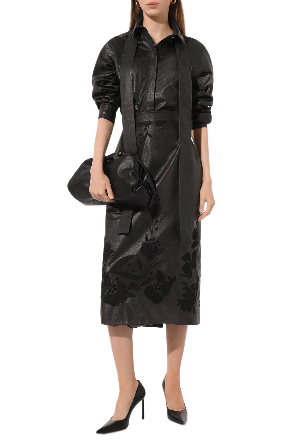 Юбка из экокожи ELIE SAAB, арт. SK049N, фото 2