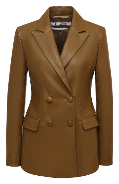 Кожаный жакет OFF-WHITE, арт. 0WJA036E20LEA0016363, фото 1