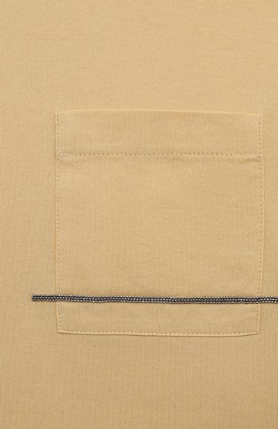 Хлопковая футболка BRUNELLO CUCINELLI, арт. B0T81T287C, фото 3