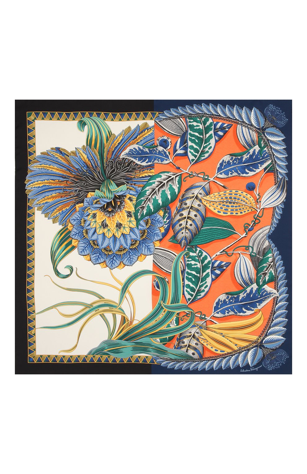 Шелковый платок FERRAGAMO, арт. Z-0739871, фото 3