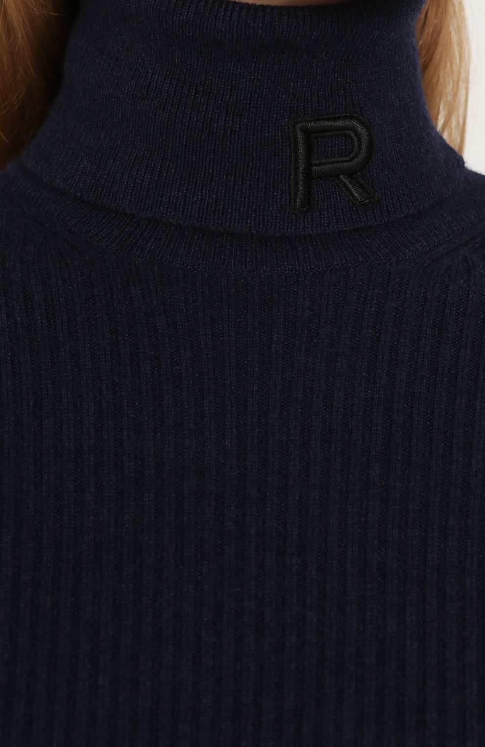 Кашемировый топ фактурной вязки с высоким воротником ROCHAS, арт. R0PL751767/RLY1000, фото 5