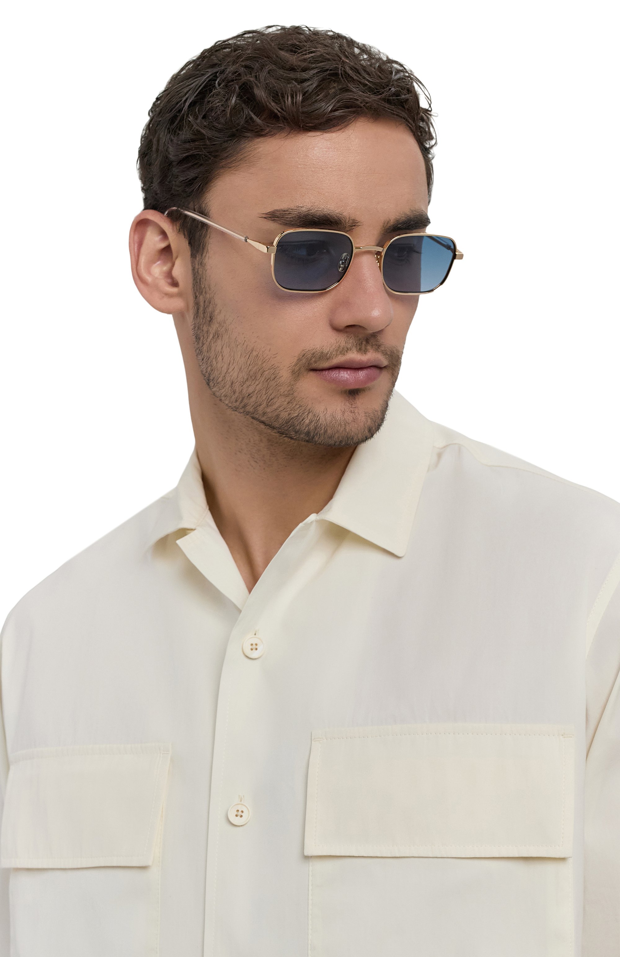 Солнцезащитные очки GAST, арт. STUDI0 G0LD BLUE STU05, фото 2