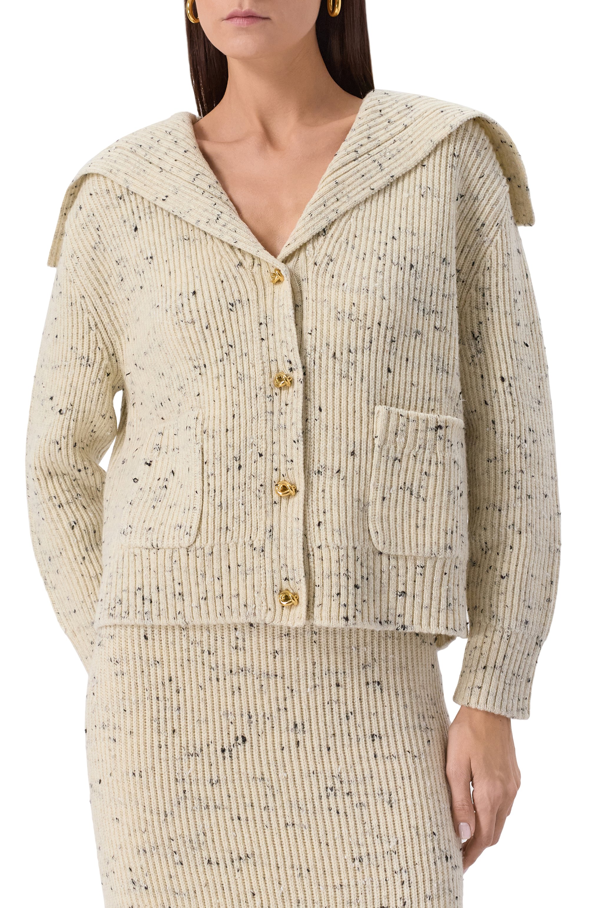 Шерстяной кардиган BOTTEGA VENETA, арт. 838107/V5LV0, фото 3