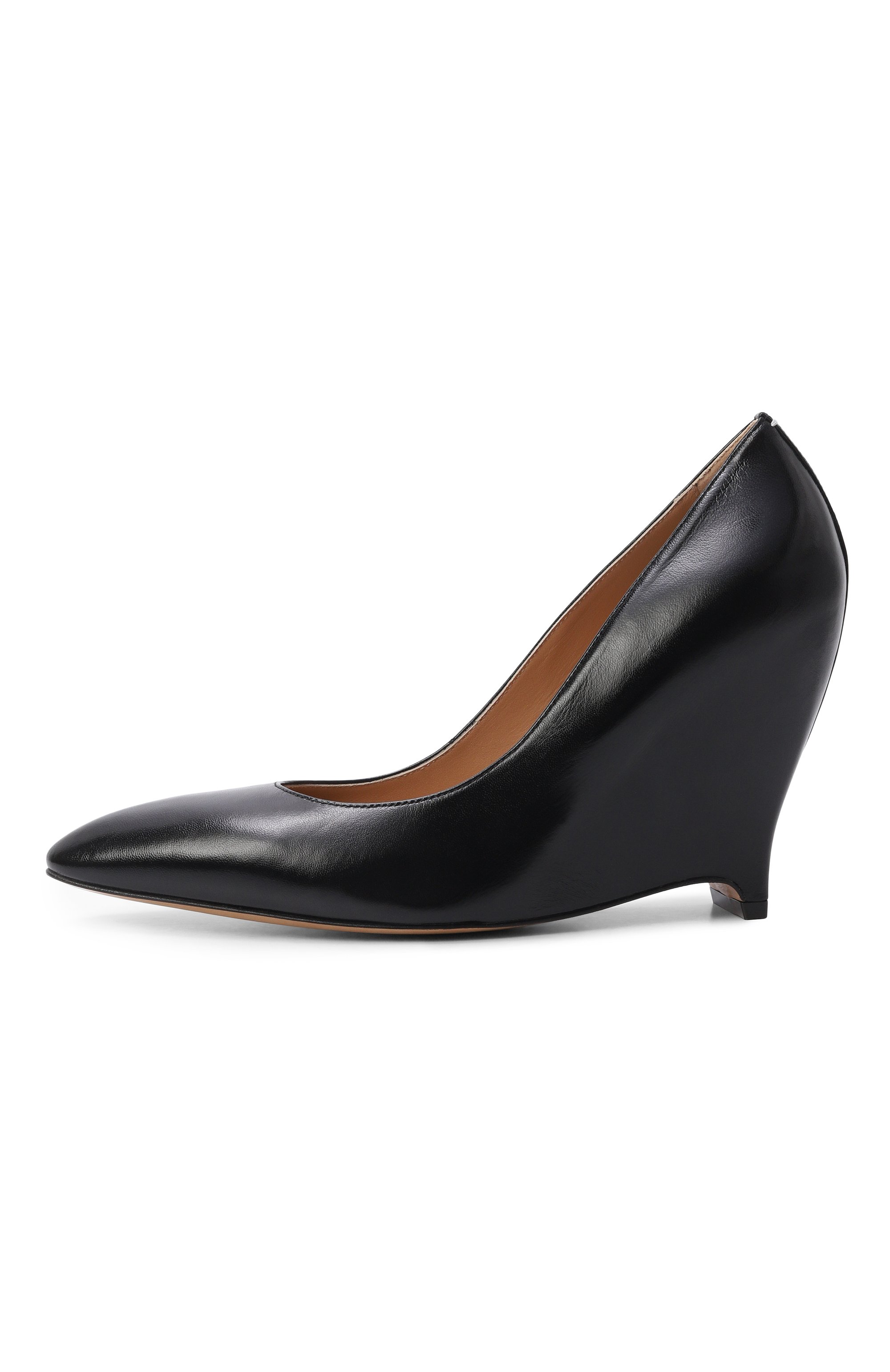 Кожаные туфли heel-less 100 MAISON MARGIELA, арт. S39WL0180/P7684, фото 4