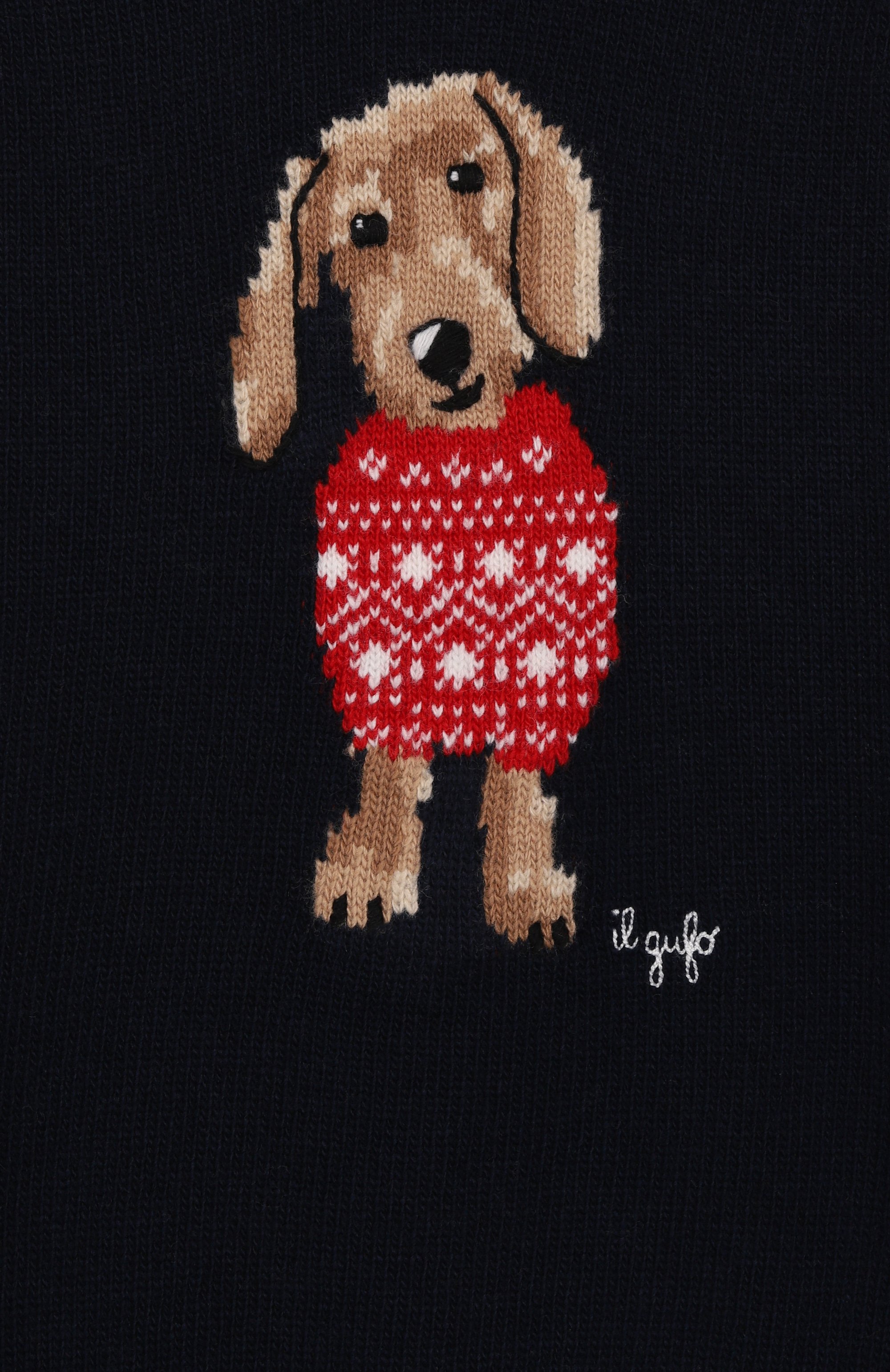 Шерстяной свитер IL GUFO, арт. A25GMA0008EM220/5-8, фото 3