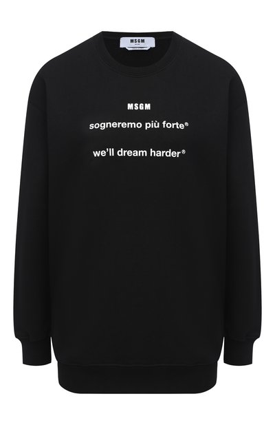 Женский хлопковый свитшот MSGM, арт. 2941MDM178 207799