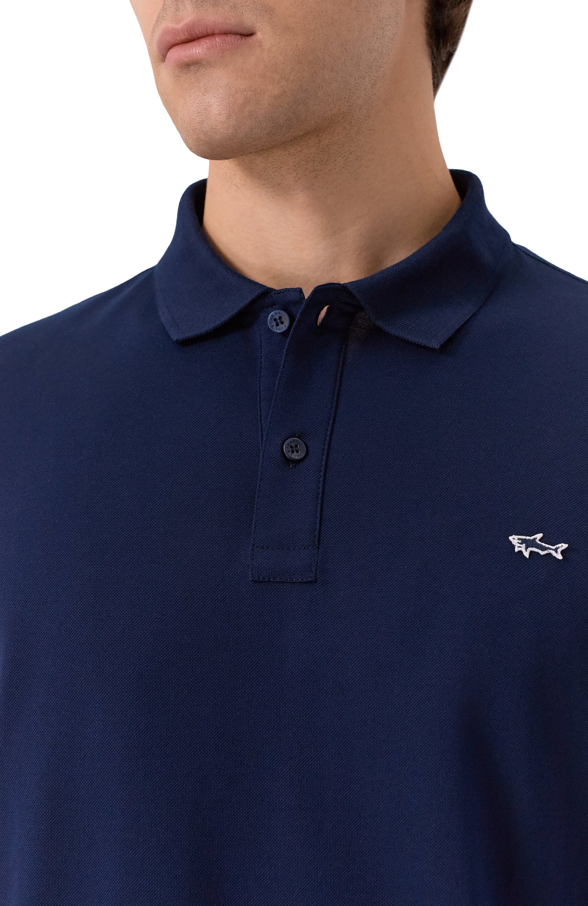 Хлопковое поло PAUL&SHARK, арт. 99311003, фото 5