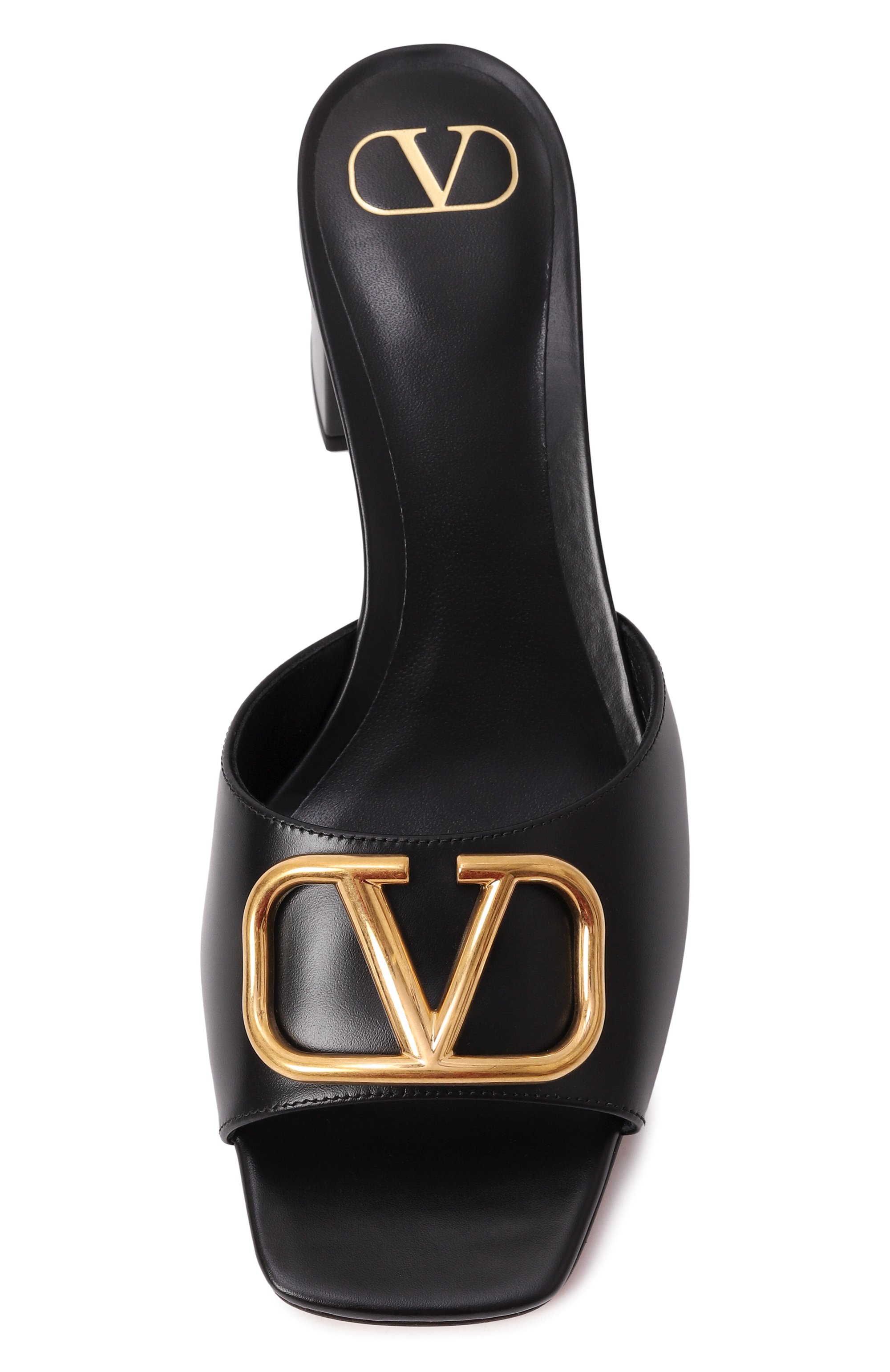 Кожаные мюли vlogo VALENTINO, арт. 6W2S0HA6/DSH, фото 6