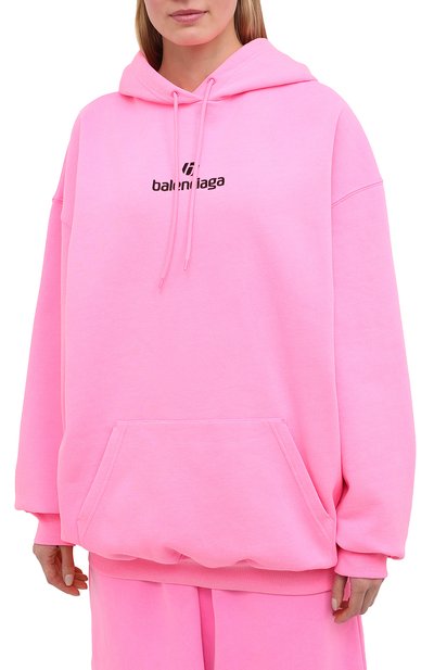 Хлопковое худи BALENCIAGA, арт. 578135/TJVE1, фото 3