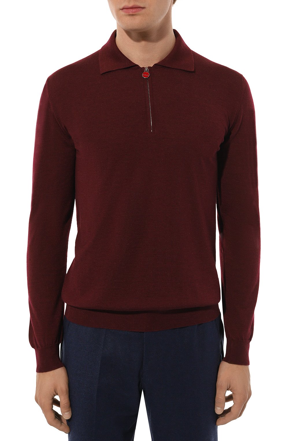 Поло из кашемира и шелка KITON, арт. UMKX05ZK238, фото 3