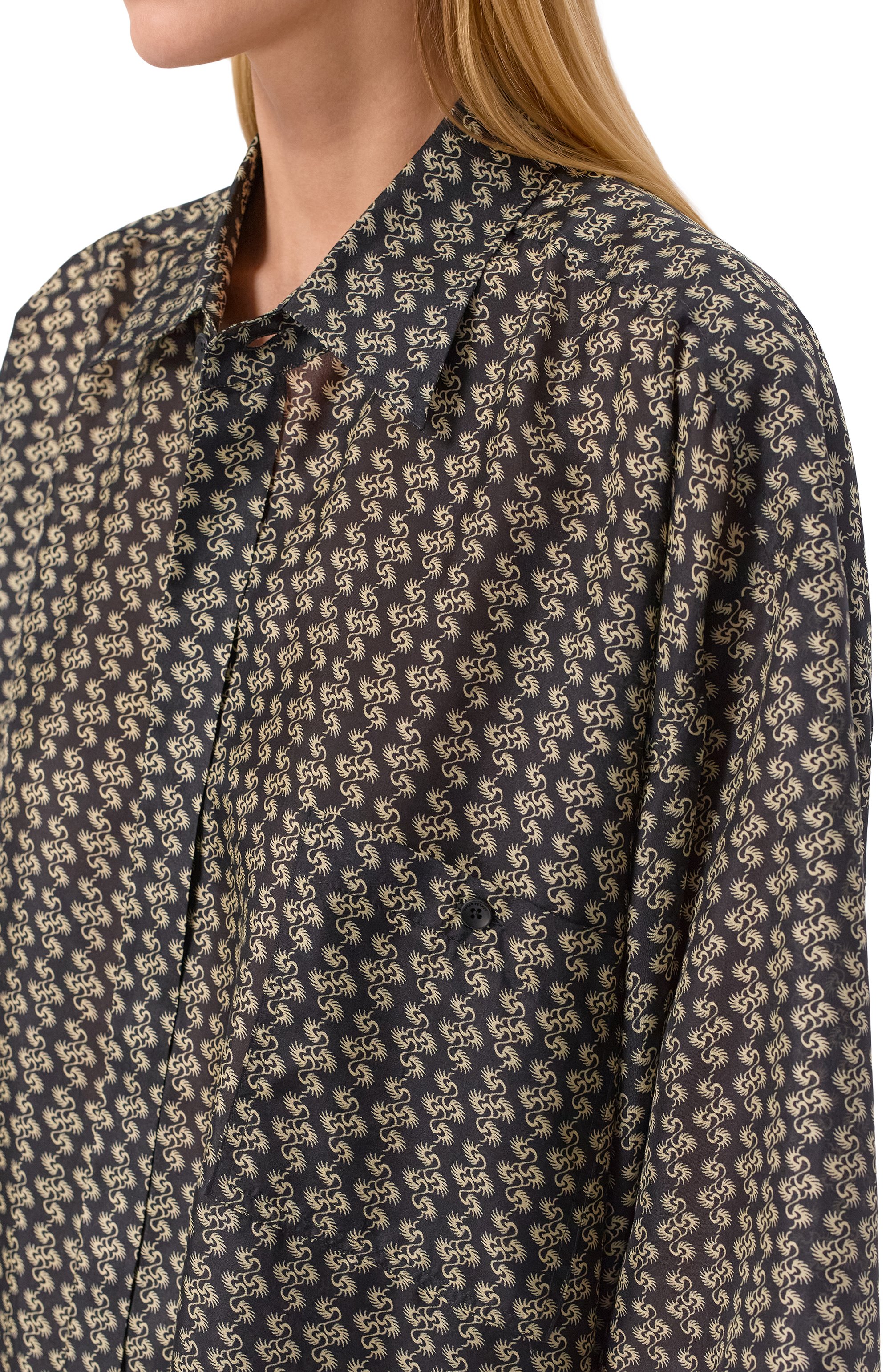 Шелковая рубашка PETAR PETROV, арт. S26TB13, фото 5