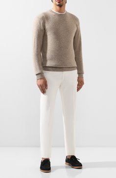 Замшевые топсайдеры BRUNELLO CUCINELLI, арт. MZUC0BB943/BOOTS, фото 1