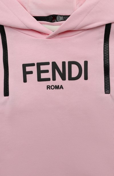 Хлопковое худи FENDI, арт. JFH145/5V0/3-6, фото 3