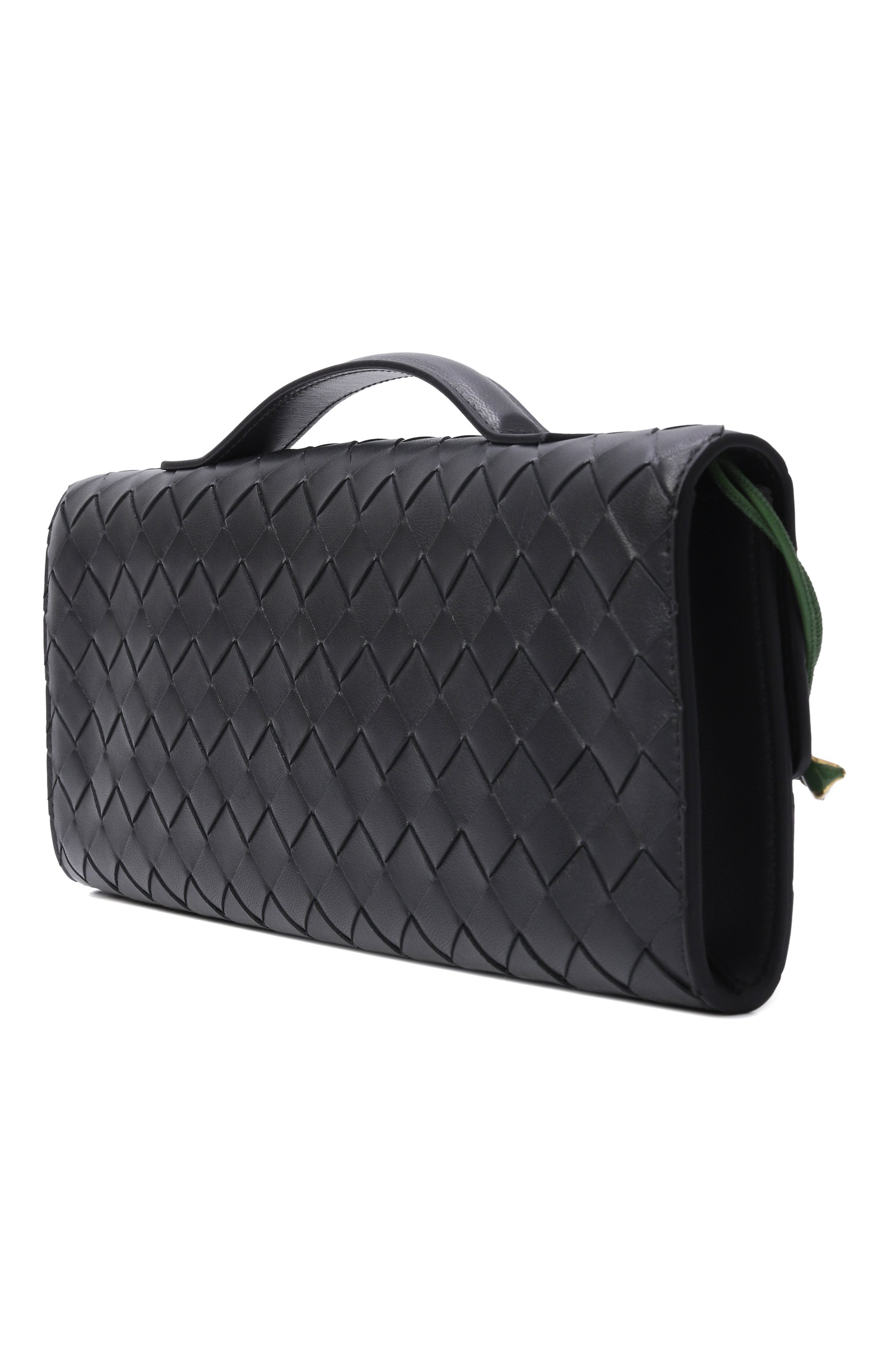 клатч andiamo BOTTEGA VENETA темно-синего цвета по цене 459500 руб., арт. 836810/V4SCH, фото 4 клатч andiamo BOTTEGA VENETA, арт. 836810/V4SCH, фото 4