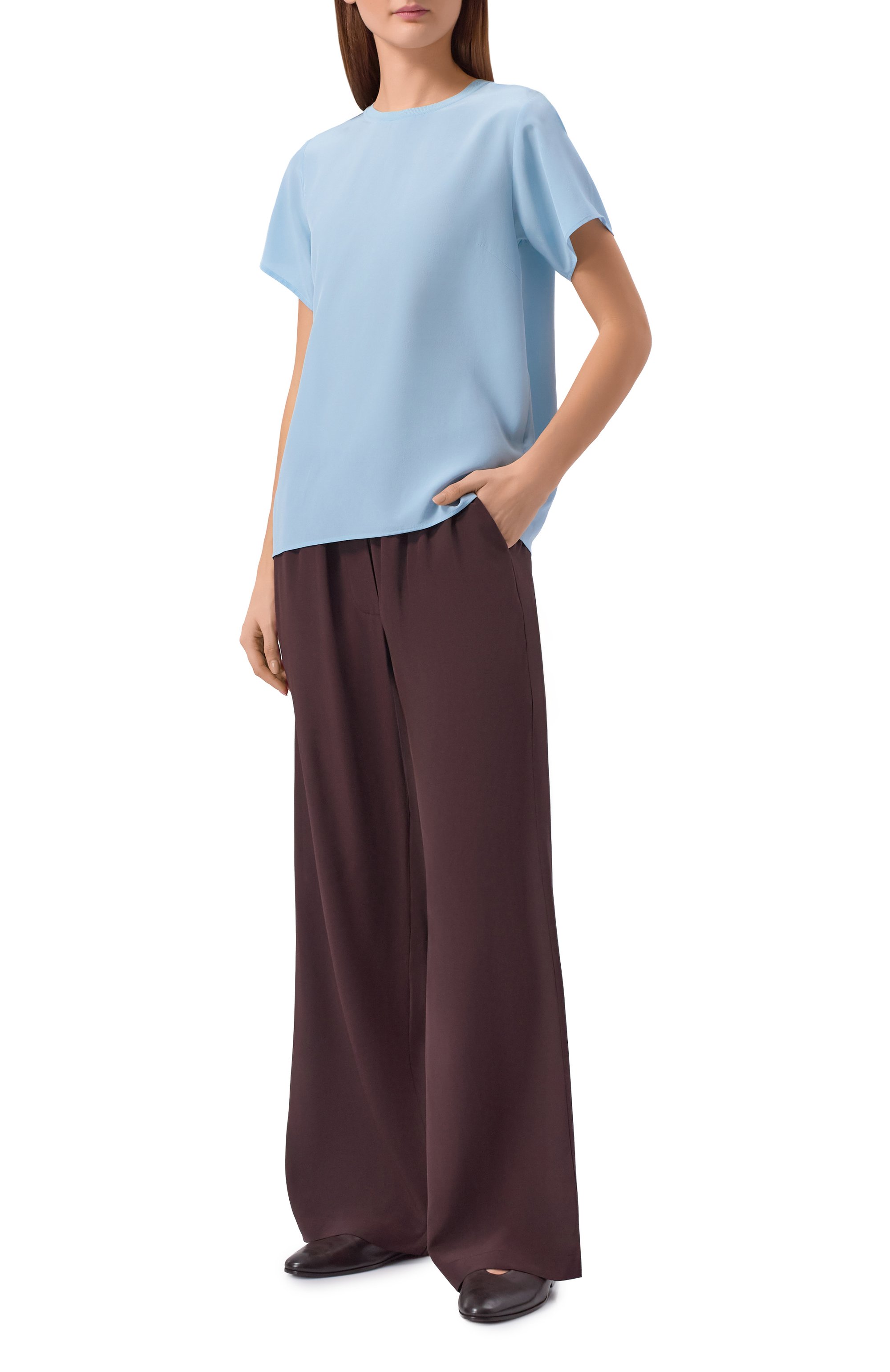 Шелковое брюки P.A.R.O.S.H., арт. D230730/SWEET26, фото 2