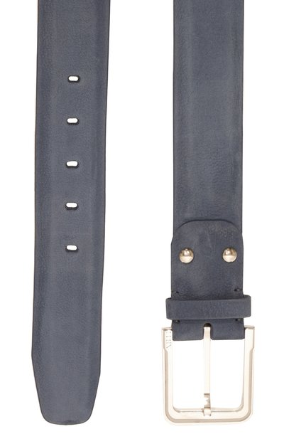 Ремень из нубука ZILLI, арт. MJL-CLAQE-01982/0100, фото 3