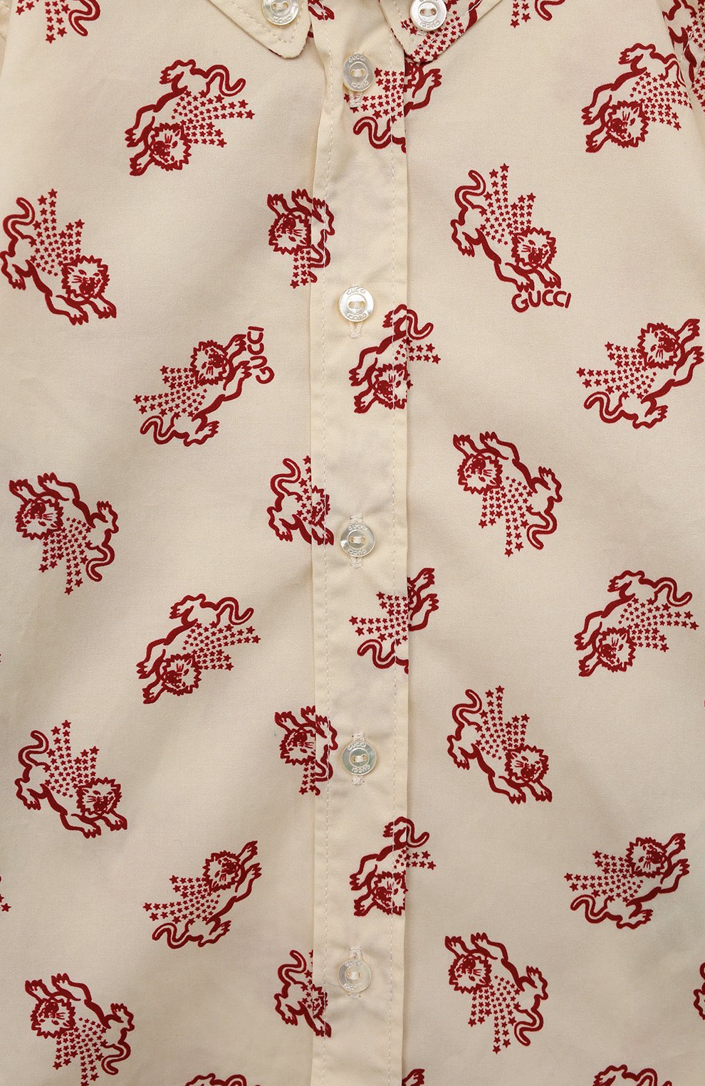 Хлопковая рубашка GUCCI, арт. 626685 XWAK0, фото 3