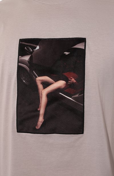 Хлопковая футболка LIMITATO, арт. FEELING/TSHIRT, фото 5