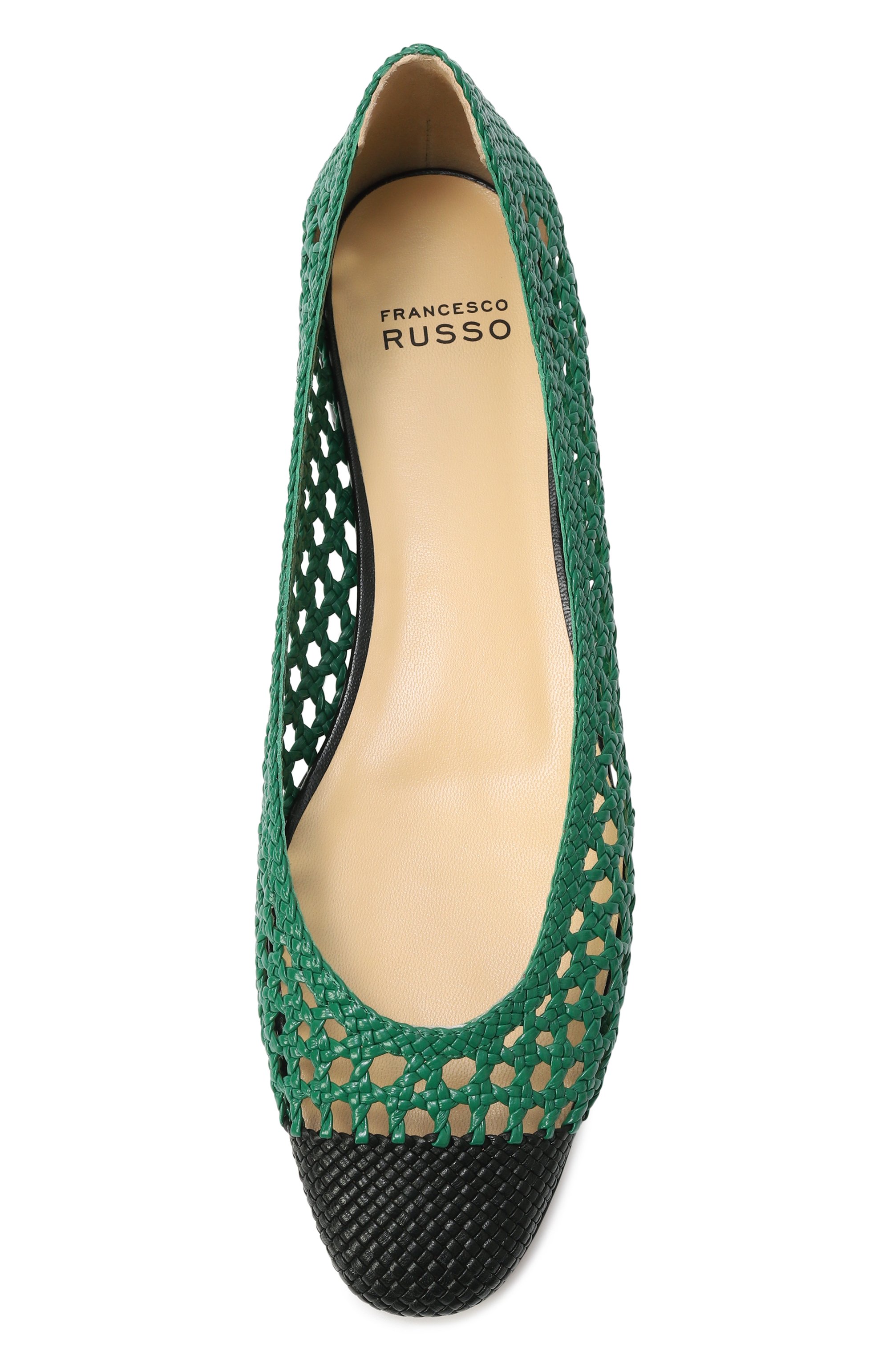 Кожаные балетки FRANCESCO RUSSO, арт. R1P978/N200, фото 6