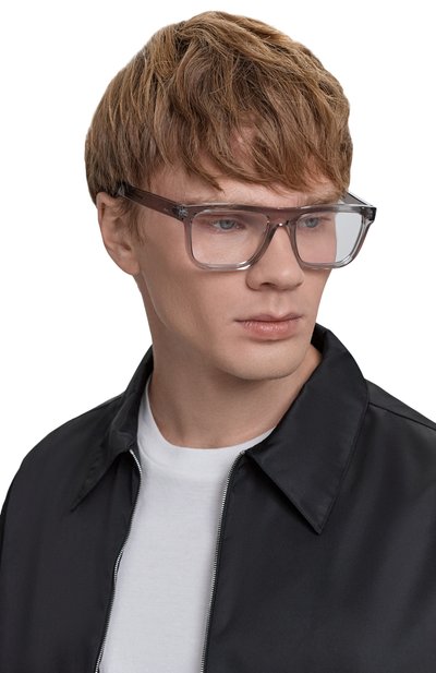 Оправа PRADA серого цвета по цене 41550 руб., арт. C03V-18J101, фото 2 Оправа PRADA, арт. C03V-18J101, фото 2