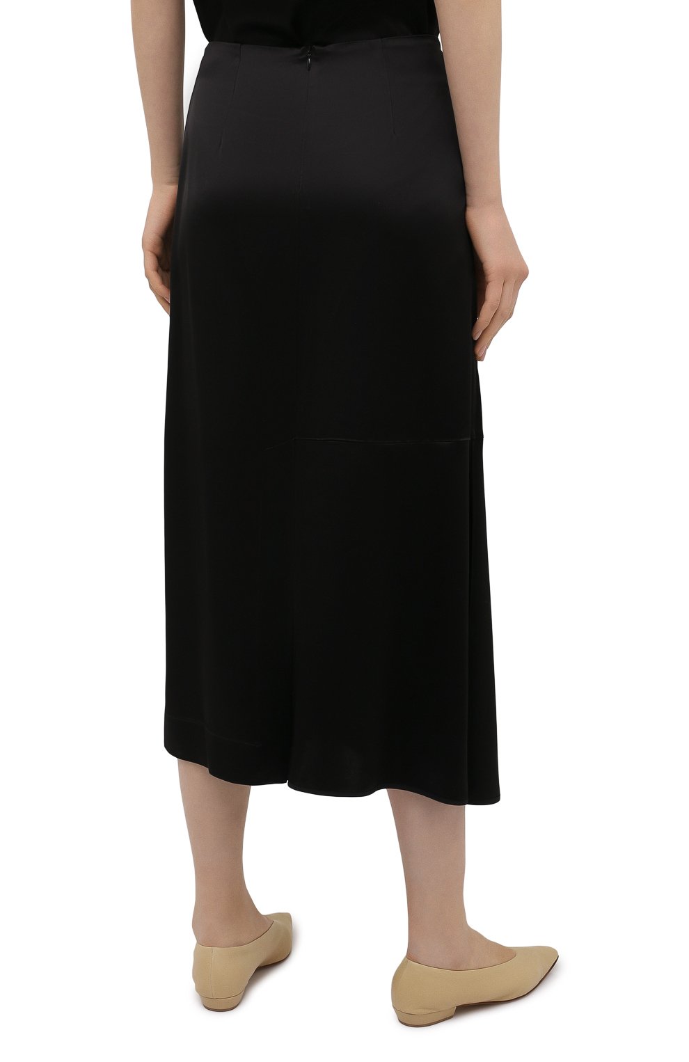 Юбка BY MALENE BIRGER черного цвета по цене 32550 руб., арт. Q69248007/C0RIS., фото 4 Юбка BY MALENE BIRGER, арт. Q69248007/C0RIS., фото 4