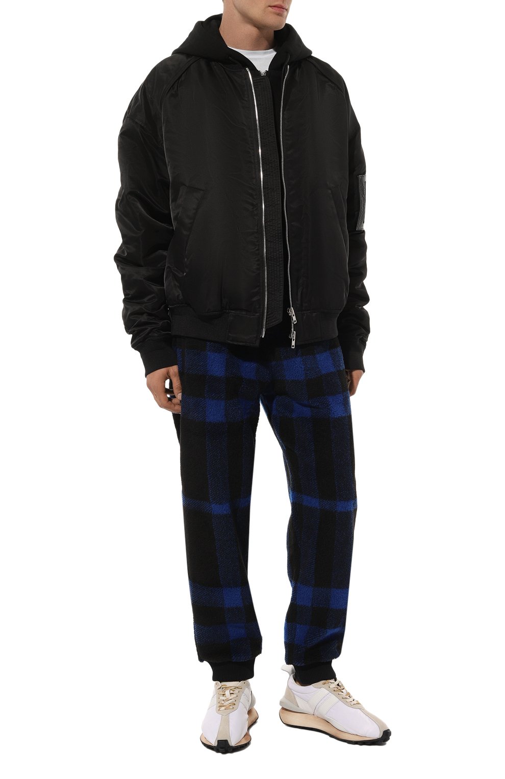 Джоггеры BURBERRY синего цвета по цене 87100 руб., арт. 8058073, фото 2 Джоггеры BURBERRY, арт. 8058073, фото 2