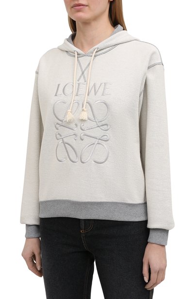 Хлопковое худи LOEWE, арт. S359341X98, фото 3