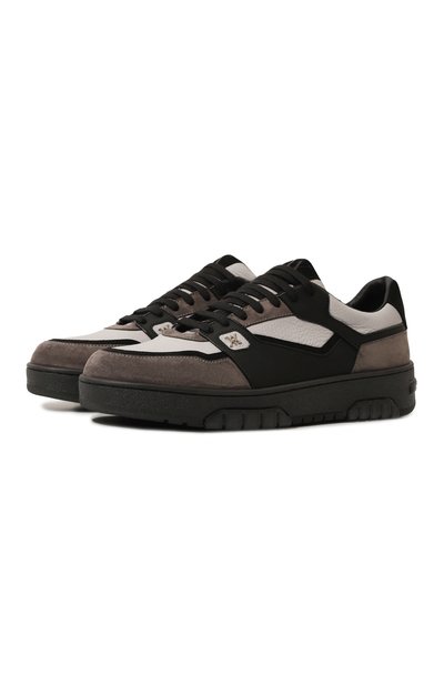 Мужские комбинированные кеды zeus ARTIOLI, арт. 0S684/SUEDE/RUBBERIZ.S.KID/SUEDE/RUBBERIZED CALF Z