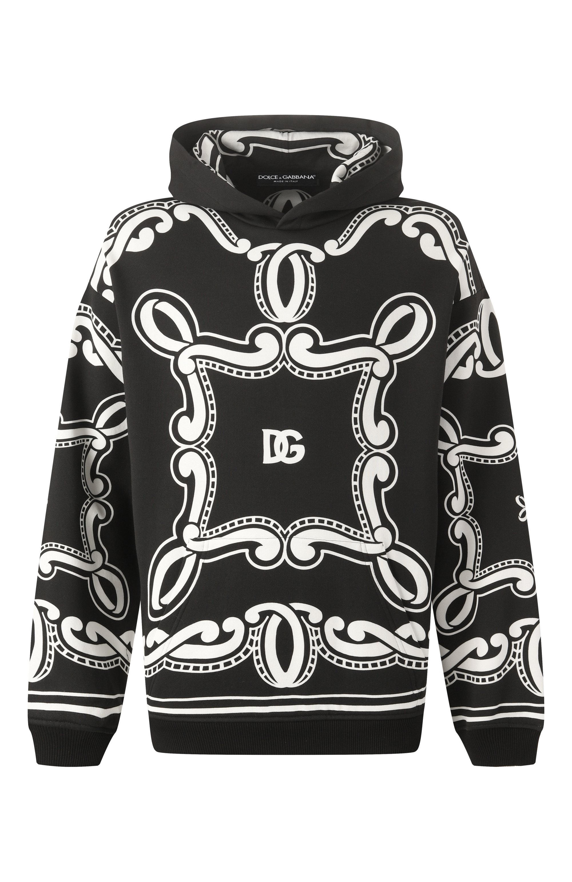 Хлопковое худи DOLCE & GABBANA, арт. G9BKTT/II7FQ, фото 1