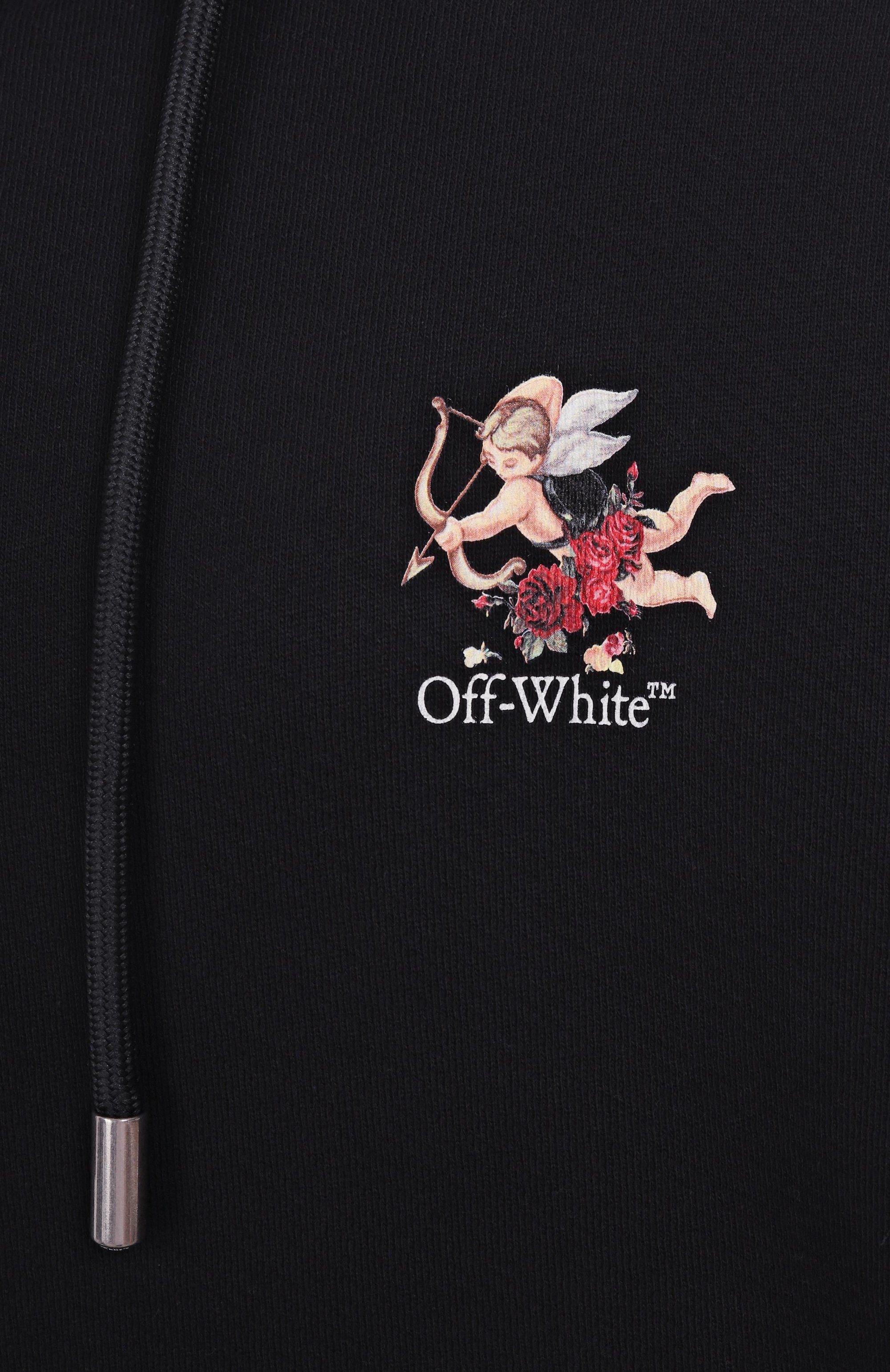 Хлопковое худи OFF-WHITE, арт. 0WBB064S25FLE0011001, фото 6