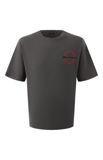 Мужская хлопковая футболка KITON, арт. UMK042102