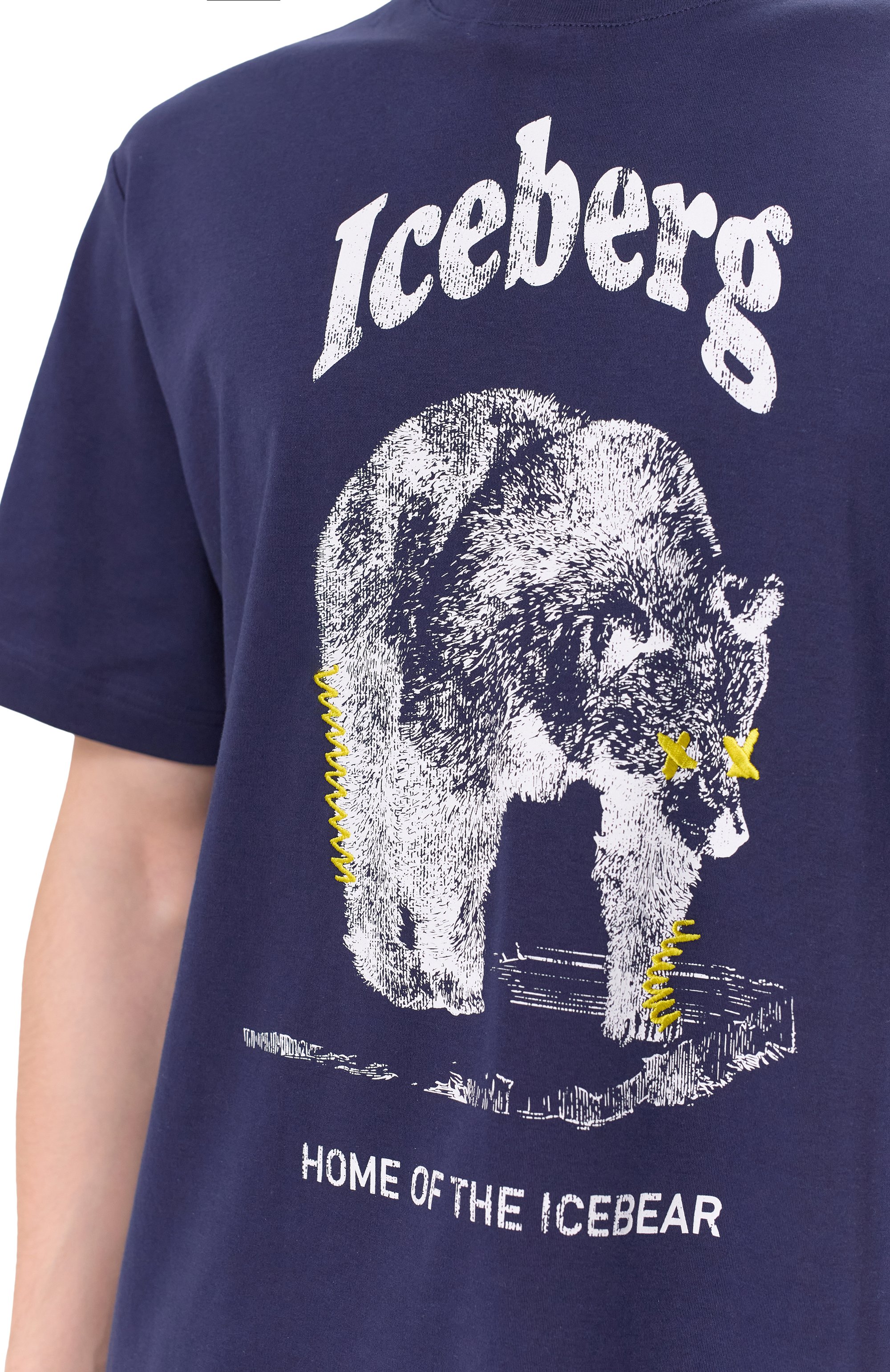 Хлопковая футболка ICEBERG, арт. F025/6307, фото 5
