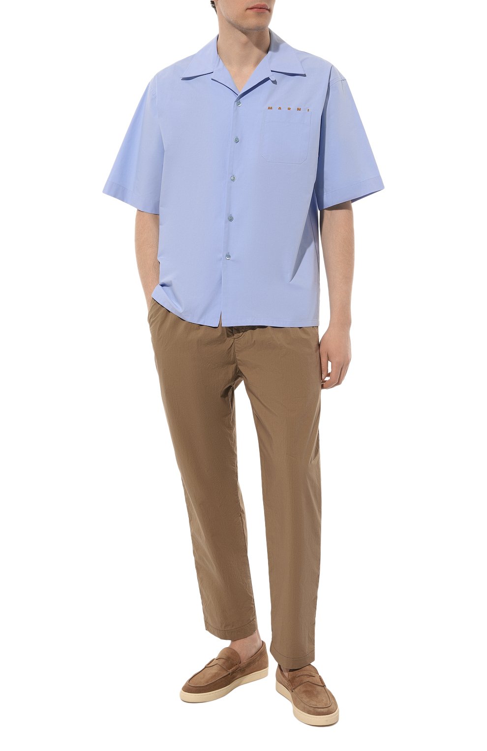 Хлопковые брюки HANNES ROETHER, арт. 110974/PA21PER.300, фото 2