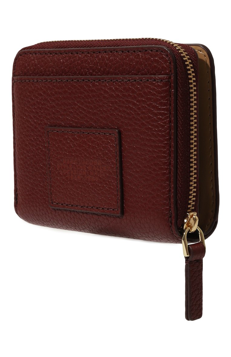 Женские кожаное портмоне MARC JACOBS (THE) бордового цвета, арт. 2R3SMP044S10 | Фото 2 (Нос: Не проставлено; Материал: Натуральная кожа; Материал сплава: Проставлено)