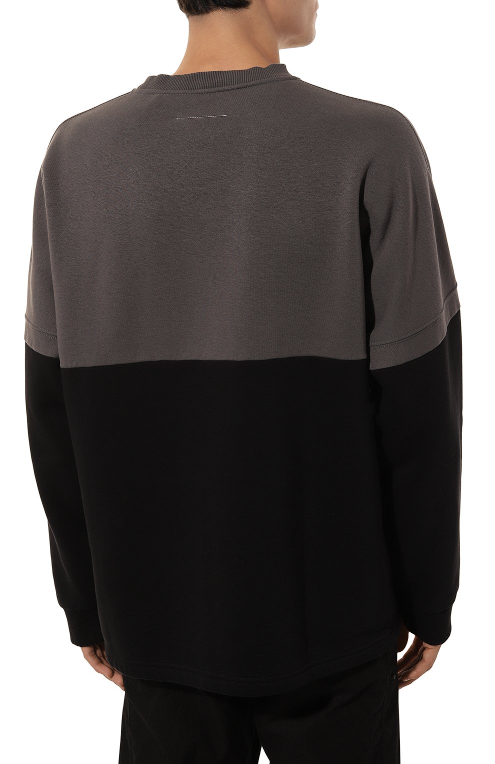 Хлопковый свитшот MM6, арт. SH0GU0013/S25624, фото 4