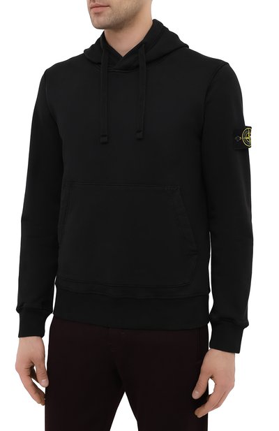 Хлопковое худи STONE ISLAND, арт. 741564151, фото 3