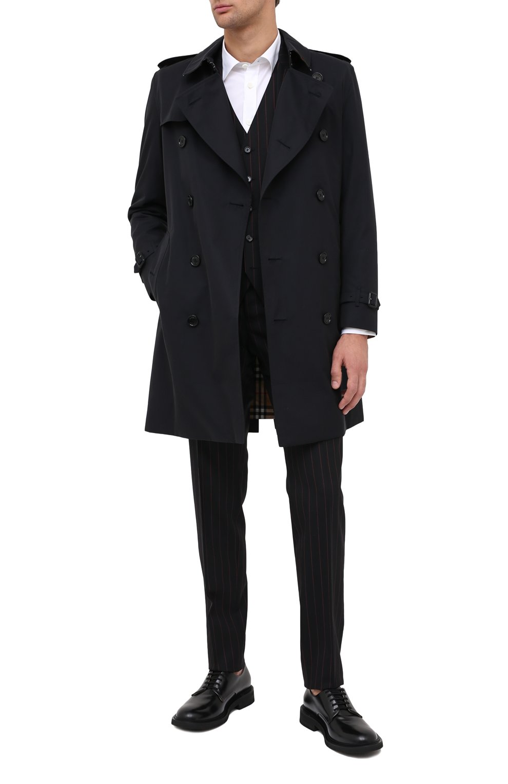 Хлопковый тренч kensington BURBERRY, арт. 8028105, фото 2