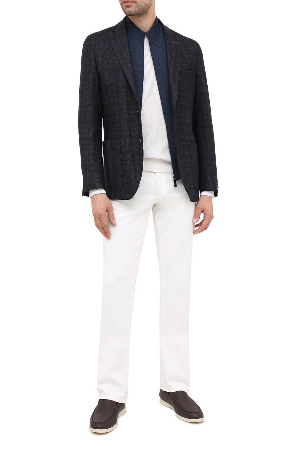 Шерстяной пиджак CORNELIANI, арт. 86X528-0816318/90, фото 3