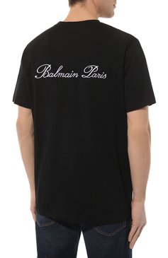 Хлопковая футболка BALMAIN, арт. CH1EG010/BC68, фото 1