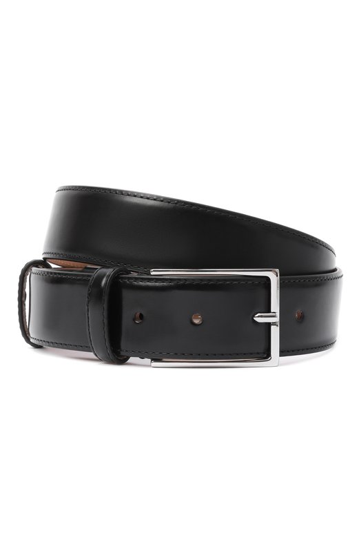 Кожаный ремень Doucal's DC0001SIGMUF0079 Чёрный DC0001SIGMUF0079