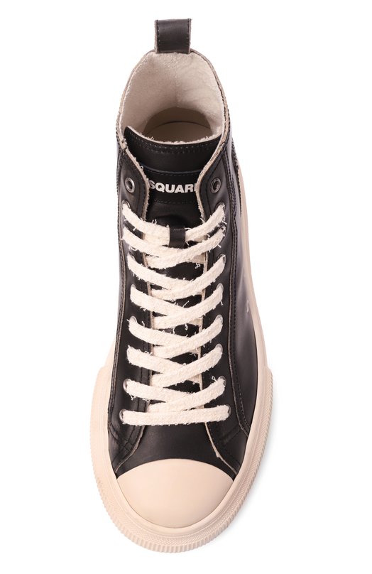 Кожаные кеды Berlin Dsquared2 SNM0456/11508296 Чёрный  SNM0456/11508296 Фото 6