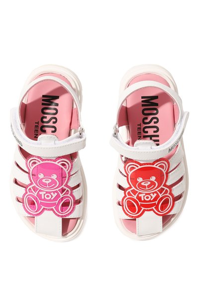 Кожаные сандалии MOSCHINO, арт. 74396/28-35, фото 4