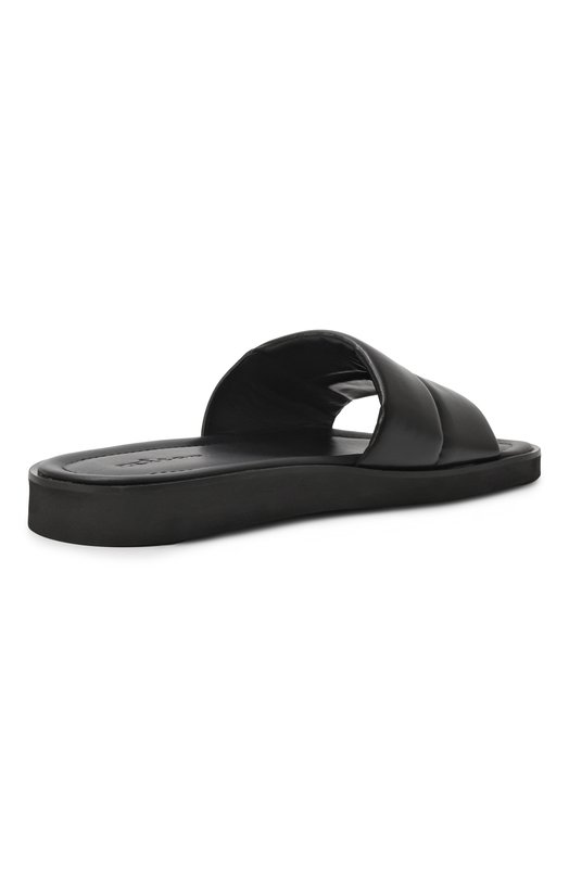 Кожаные шлепанцы Kiton USSA301N0123301 Чёрный  USSA301N0123301 Фото 5