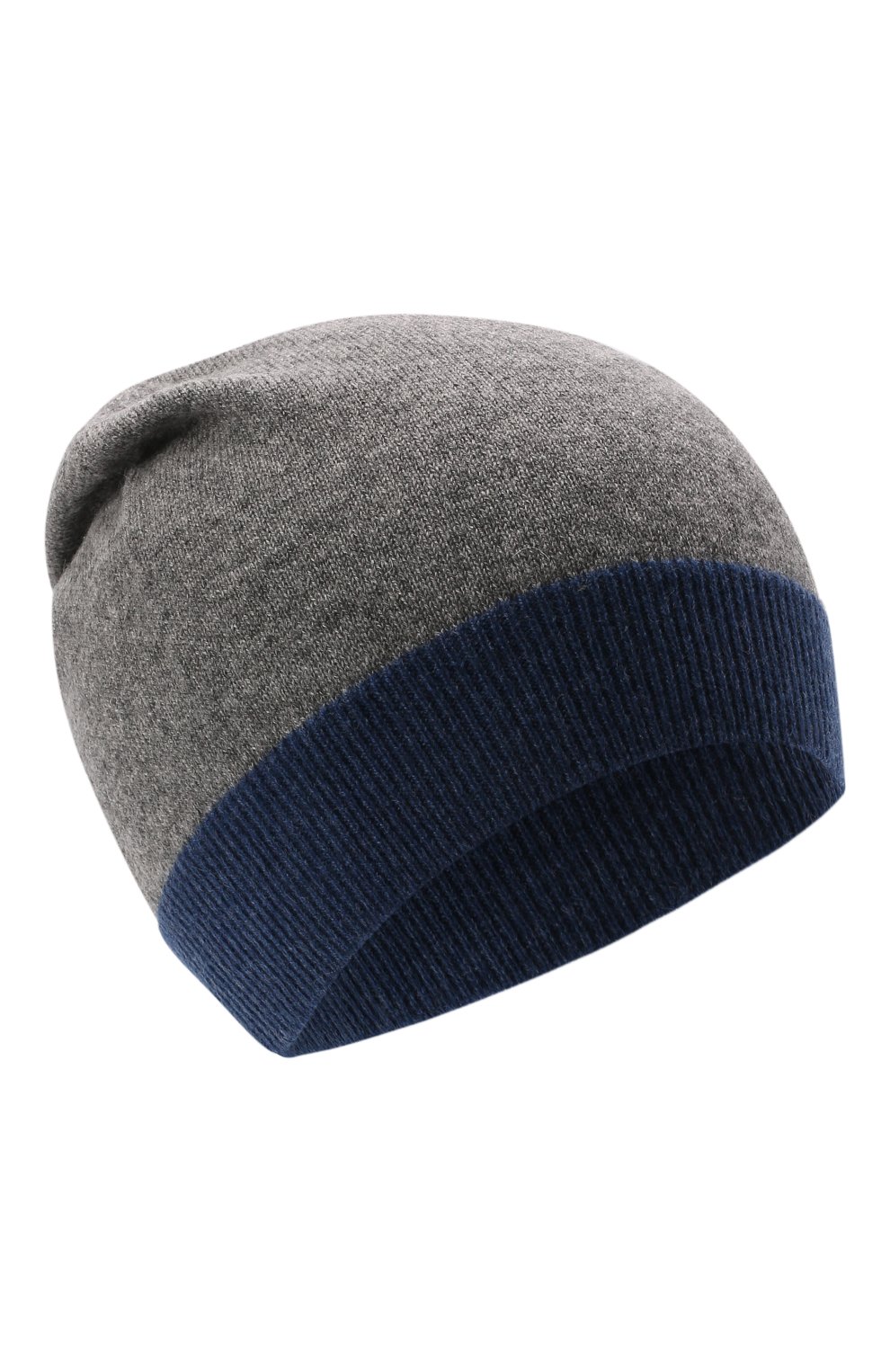 Кашемировая шапка IL BORGO CASHMERE серого цвета по цене 17350 руб., арт. 57-729G0, фото 1 Кашемировая шапка IL BORGO CASHMERE, арт. 57-729G0, фото 1